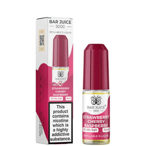 Bar Juice 5000 Strawberry Cherry Raspberry 10ml Nic  E-Liquid