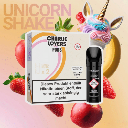 Charlie Lovers Pods Unicorn Shake (2er Pack)
