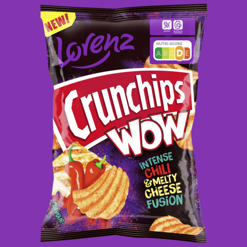 Crunchips Wow Jalapeño & Cream Cheese, 110 g