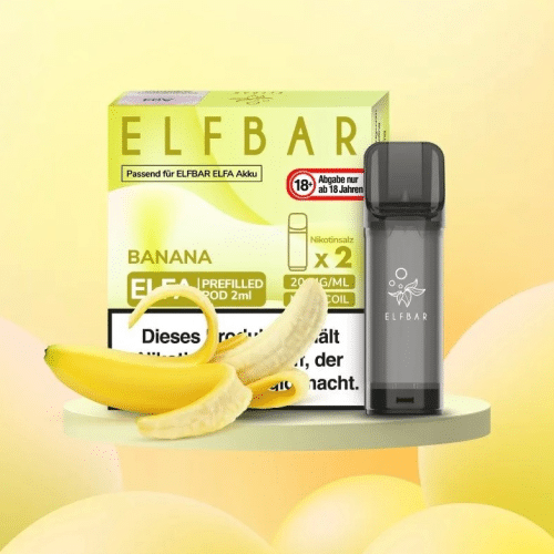 Elf Bar Elfa  Banana  Prefilled Liquid Pod  2er Pack