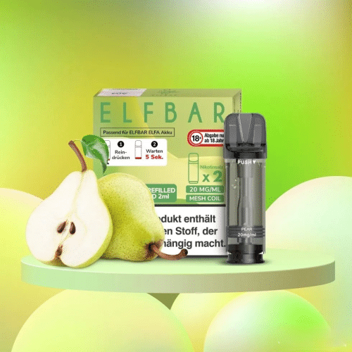 Elf Bar Elfa  Pear Prefilled Liquid Pod 2er Pack