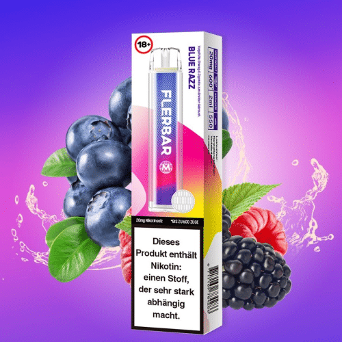 Flerbar Blue Razz E-Zigarette