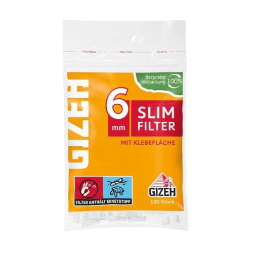 Gizeh Slim Filter with Adhesive Pads, 50