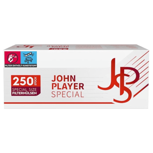 Jps Special Size Rot 250 Zigarettenhülsen