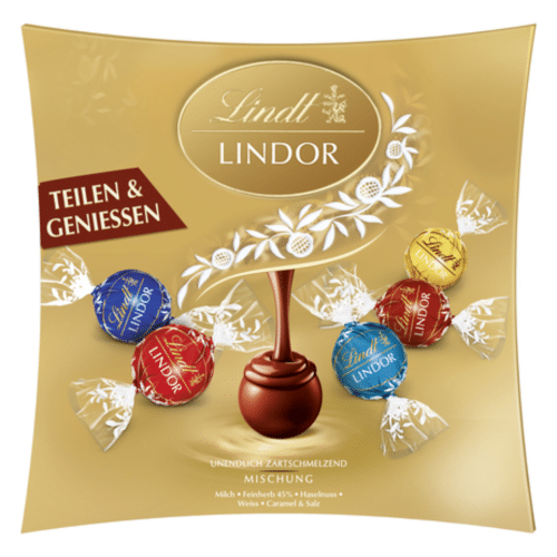 Lindt Pralinen Lindor Schokokugeln Sharing Box 250g
