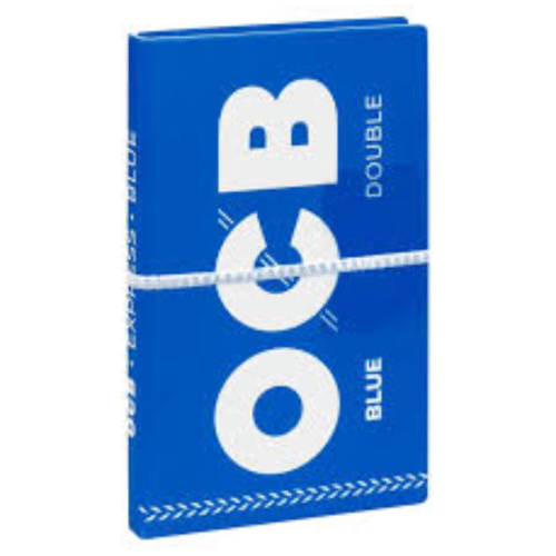 Ocb blau Gummizug Papier