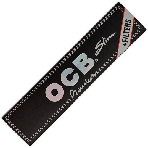 Ocb Longpaper Tips Premium Schwarz King Size 32 Blatt 32 Tips