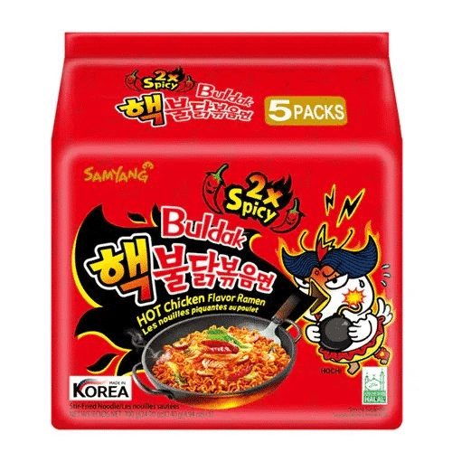 Samyang Hot Chicken Ramen 2x Spicy 145g 5x