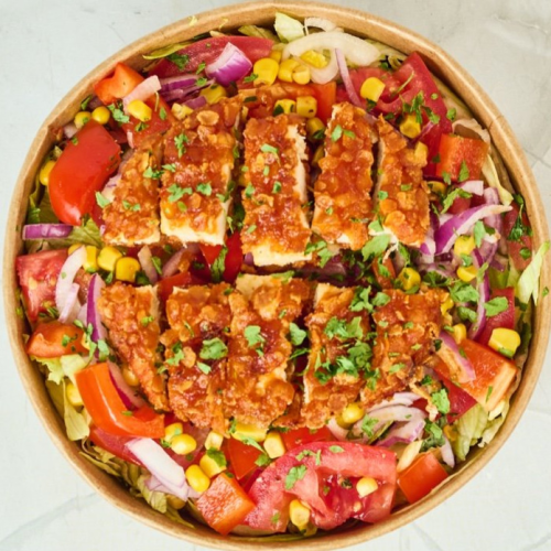 Crispy Chicken Salat