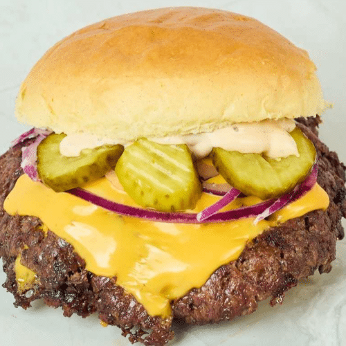 Double Cheesy Smash Burger