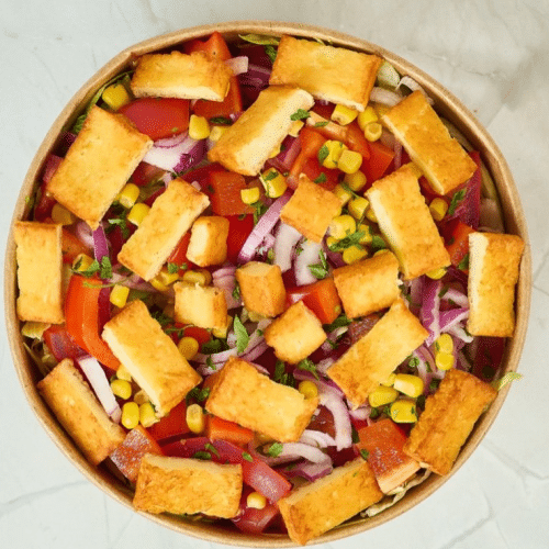 Halloumi Salat