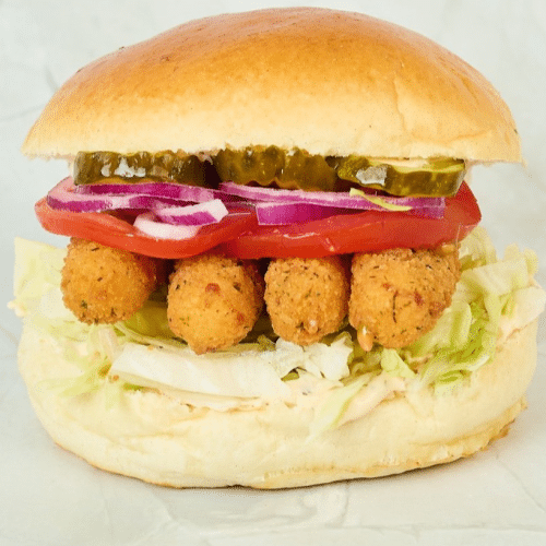 Mozzarella Burger (vegan)