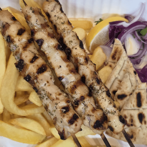 Souvlaki Kotopoulo (3 Stück)