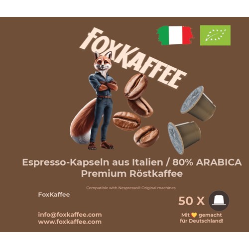 Kaffeekapseln 50 Stück