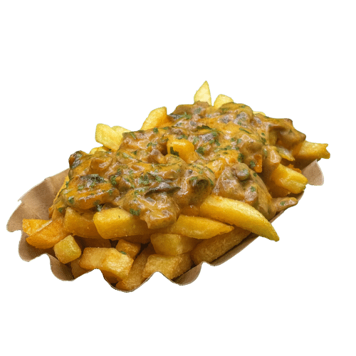 Creamy-Champignon Fritten