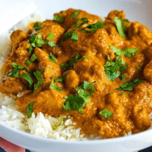 Chicken Curry mit Basmati Reis