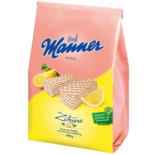 Manner Zitrone Waffeln 400g
