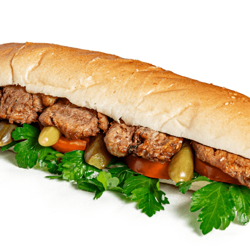 Zunge Sandwich