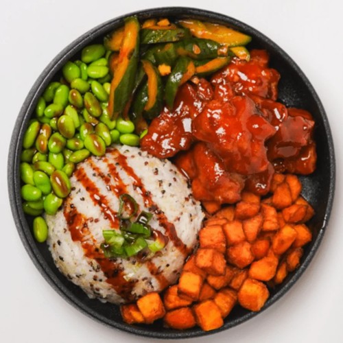 Korean Fried Chicken Bowl