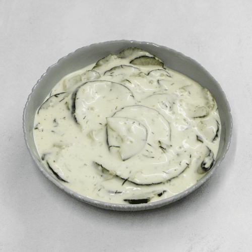 Gurken-Sahne Salat