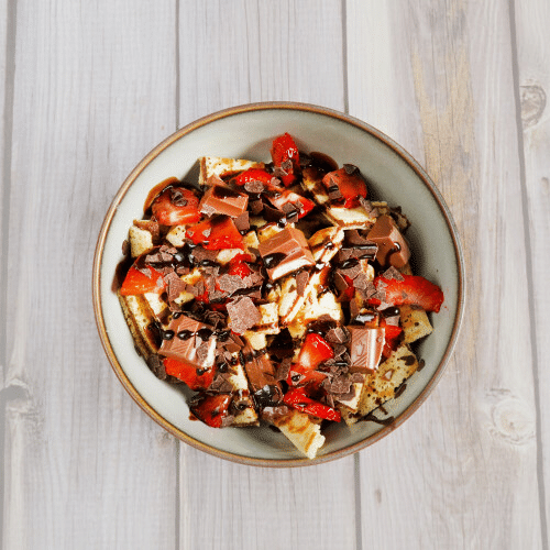 Nutella Crêpes Bowl