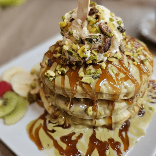 Pistazien Pancake