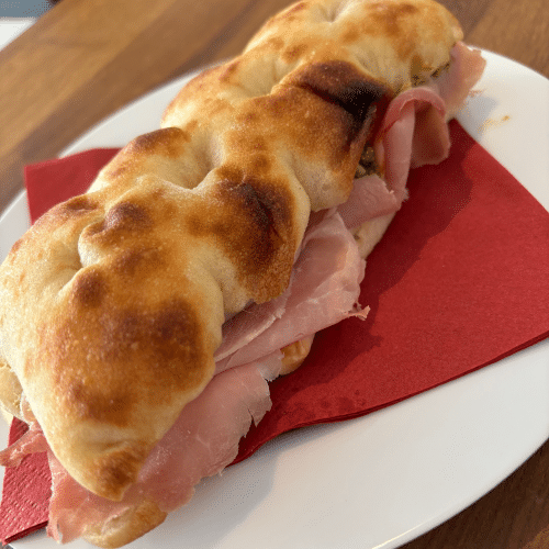 Focaccia Diavolo (scharf)