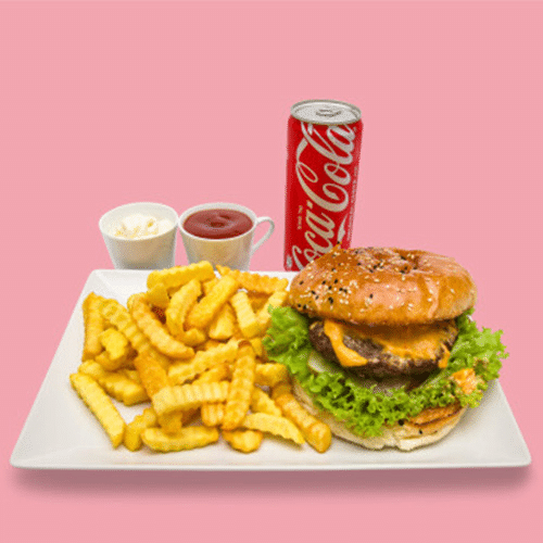 Cheeseburger-Menü