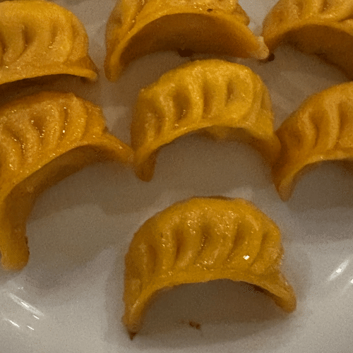 gedämpfte Dumpling/Jiaozi mit Hühnerfleisch 6st.鸡肉蒸饺