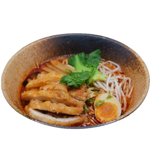 Crispy Chicken Tan Tan Ramen (scharf)