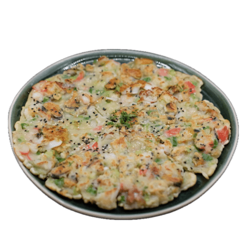 Korean Seafood Pancake (Haemul Pajeon)