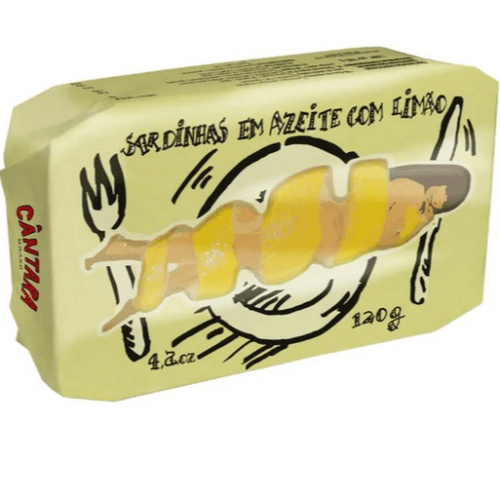 Cantara Sardinen in Olivenöl mit Zitrone 125g