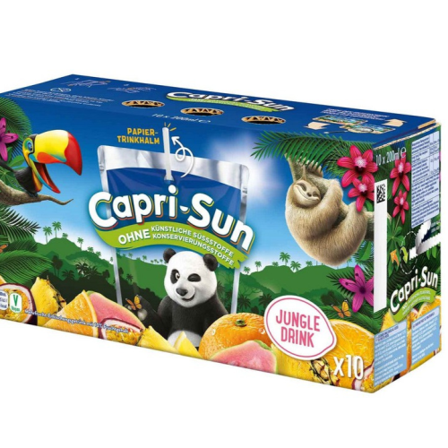 Capri-Sun Jungle Drink, 10 x 200ml