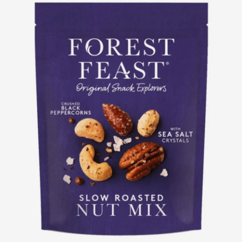 Forest Feast Sea Salt & Black Peppercorn Mixed Nuts 120g