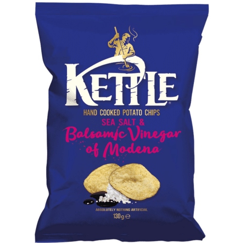 Kettle Chips Sea Salt & Balsamic Vinegar of Modena 130g