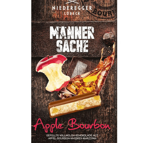 Niederegger Männersache Marzipan Tafel Apple Bourbon 110g