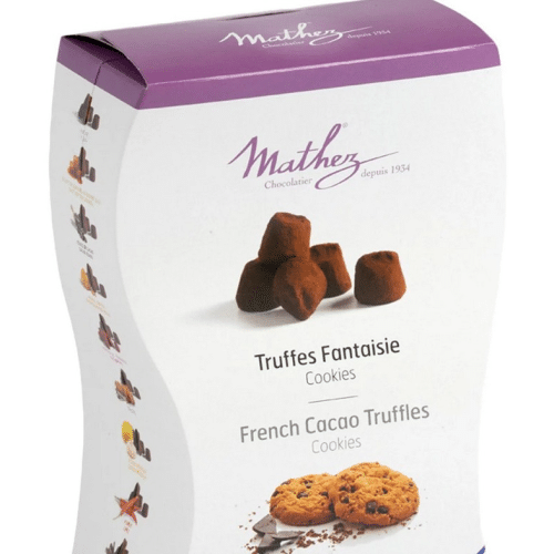 Schokoladentrüffel Mathez mit Cookies 250 g
