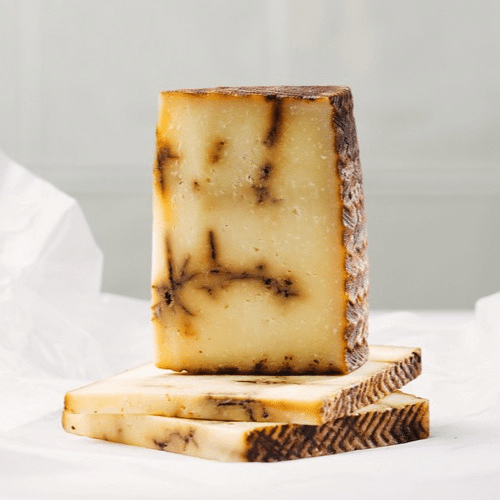 Tapas Käse schwarzer Knoblauch 50 Prozent 150g Valle de San Juan