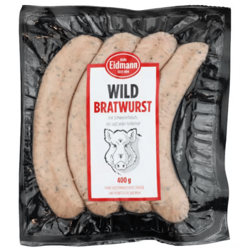 Wildbratwurst frisch 400g (4x100g)
