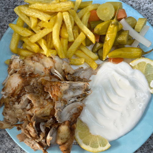 Shawarma-Teller