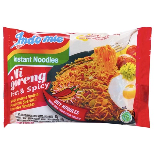 Indomie Instant-Nudeln Mi Goreng Pedas 80g