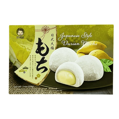 Taiwan Dessert Mochi SSP Durian Geschmack nach japanischer Art 210g