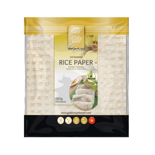 Golden Turtle quadratisches Reispapier 500g