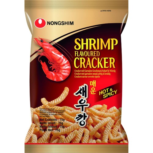 Nongshim Shrimp Cracker Scharf Würzig 75g