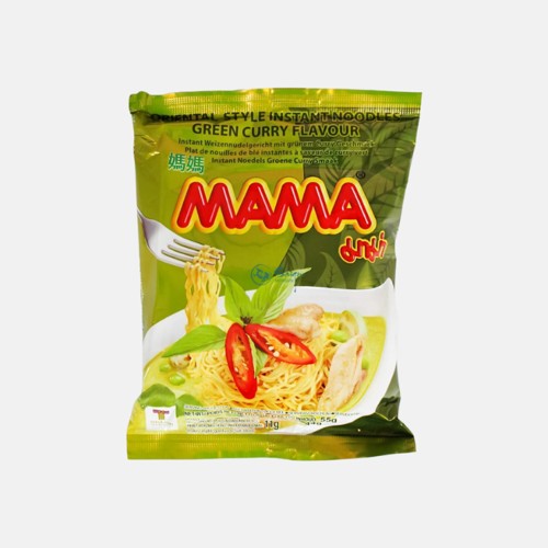 MAMA Instant Nudeln Grünes Curry 55g