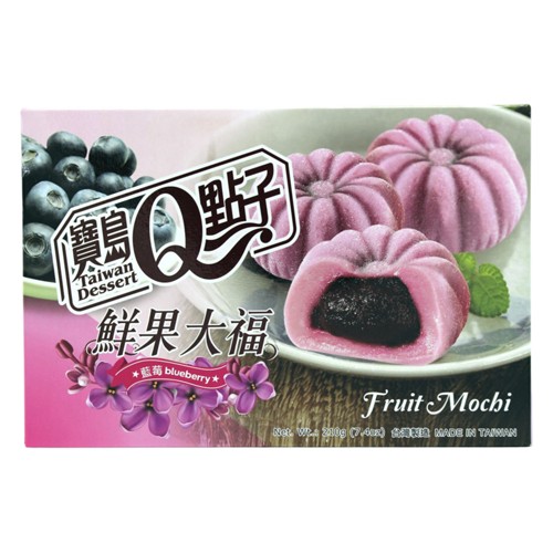 Taiwan Dessert Mochi Blaubeere Geschmack 210g