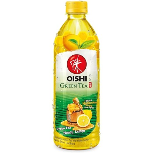 Oishi Grüner Tee mit Honig und Zitrone 0.5l (EINWEG)