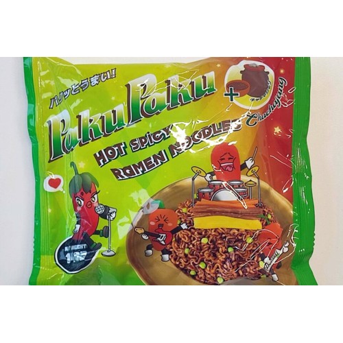 Paku Paku Hot & Spicy Ramen Jjajang 140g