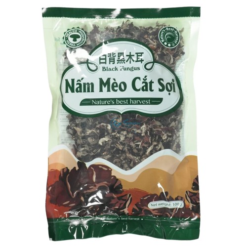 NBH Schwarze Pilze geschnitten Nam Meo 100g