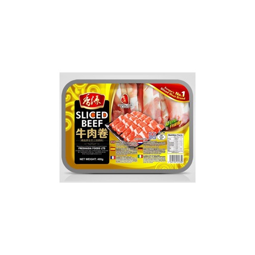 Fresh Asia Foods Sliced Beef Rolls 400g